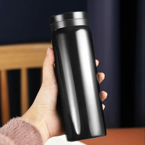 Miniatura 7 de Mini Thermos Bonita Botella de Agua - Matraz Pequeño Diminuto Aislado al Vacío de Acero Inoxidable 18/10 de 7 oz - A Prueba de Fugas y Derrames