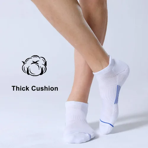 Miniatura 6 de FITRELL Men's 6 Pack Ankle Running Socks Low Cut Cushioned Athletic Sports Socks 7-99-1212-15