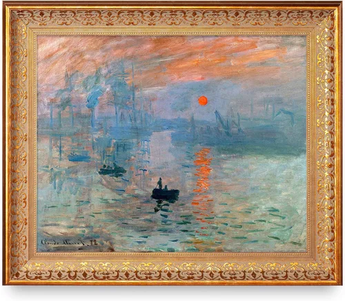 Miniatura 247 de A&T ARTWORK Campo de trigo con cipreses de Van Gogh Las reproducciones de arte clásico mundial, impresiones en lienzo giclée para decoración