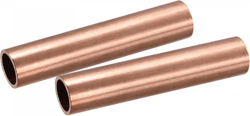 Miniatura 17 de uxcell Tubo redondo de cobre 0.354 in OD 0.059 in espesor de pared 3.937 in longitud tubería 2 piezas
