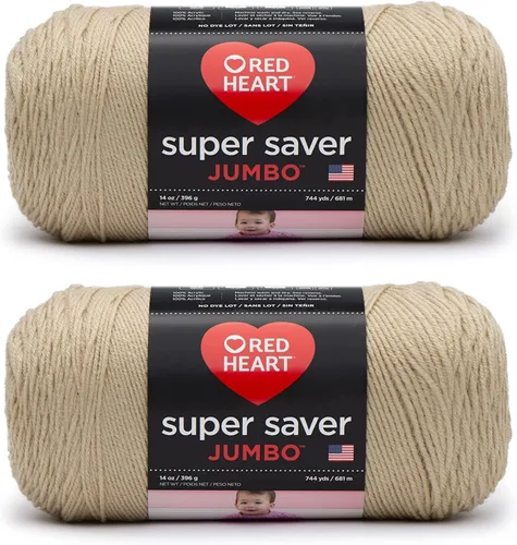 Miniatura 60 de Red Heart Super Saver Jumbo Ovillo de lana, Amatista
