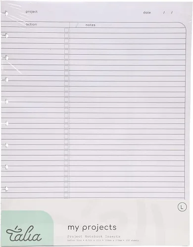Miniatura 23 de Talia - Repuestos para cuaderno de espiral (páginas punteadas, Junior (5.5 x 8.5 pulgadas))