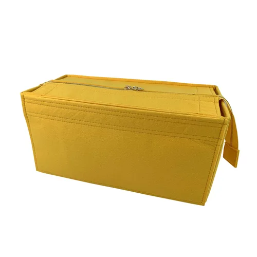 Miniatura 8 de Bag Organizer for Dior Book Tote Medium [Fixed Zipper Top Cover] - Premium Felt (Handmade/20 Colors)