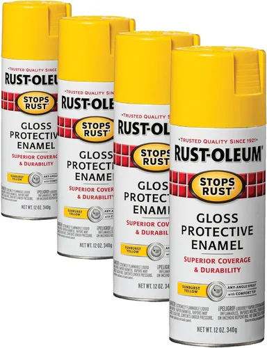 Miniatura 98 de Rust-Oleum 285092 - Pintura en aerosol para prevención del óxido, 12 onzas, transparente satinado Satinado claro