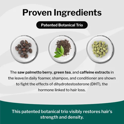 Miniatura 3 de Shapiro MD Hair Growth Experts Champú contra la caída del cabello Fórmula vegana anti-DHT para cabello delgado desarrollada por dermatólogos