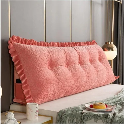 Miniatura 8 de Almohada de lectura triangular/almohada larga para cabecero, almohada de cama de lectura, respaldo triangular, cojín de apoyo de posicionamiento