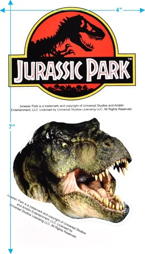 Miniatura 3 de Popfunk Camiseta clásica de Jurassic Park Bingo Dino Mr DNA
