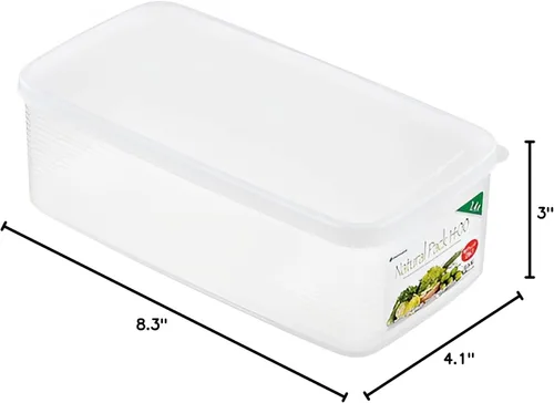 Miniatura 7 de Contenedores de almacenamiento de alimentos con tapas herméticas, organizador de cocina apilable, sin BPA, contenedor de almacenamiento
