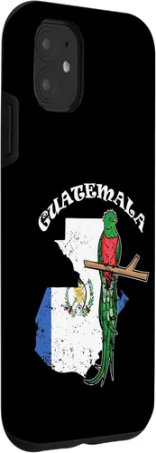 Miniatura 3 de iPhone 11 Quetzal Bird Guatemalan Souvenir Chapin Gift Guatemala Flag Case