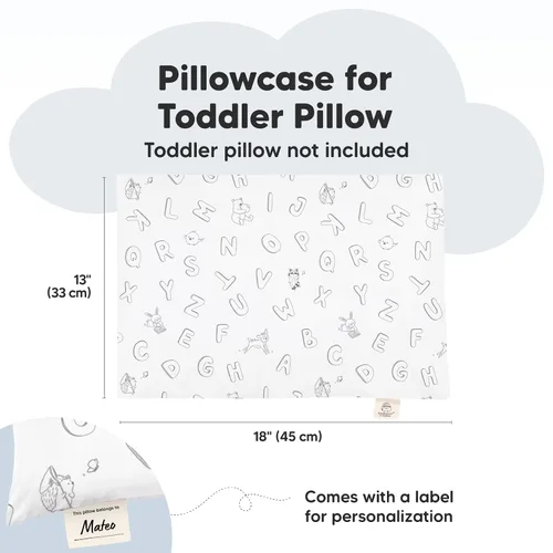 Miniatura 2 de KeaBabies Funda de almohada para niños pequeños de 13 x 18 pulgadas, funda de almohada de algodón orgánico para niños, niñas, funda de algodón suave