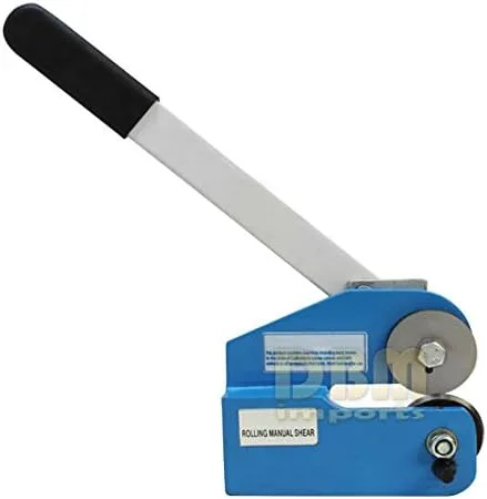 Miniatura 2 de Mini 0.059 in THROATLESS ROTARY SHAR PLATE CUTTER Sheet Metal Cutter Cut Roll