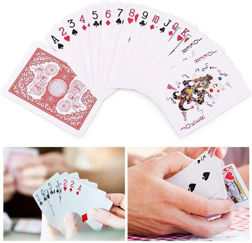 Miniatura 3 de 2-24 mazos de cartas de cartas de póquer índice estándar de tamaño (2 unidades)
