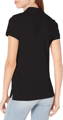 Miniatura 2 de Nautica - Camiseta de polo para mujer, de manga corta, 5 botones, transpirable, 100% algodón