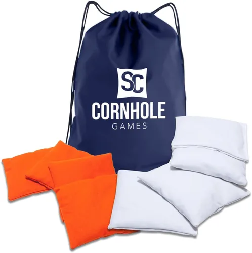 Miniatura 26 de Bolsas de cornhole resistentes al clima (juego de 8) - Tamaño/peso profesional de regulación (16 oz) - Uso en tableros de cornhole profesionales