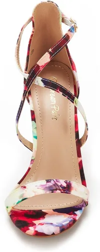 Miniatura 4 de DREAM PAIRS - sandalias abiertas de tacón aguja para mujer Dolce Fashion