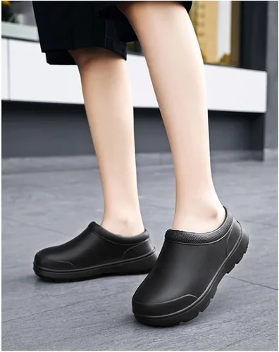 Miniatura 2 de Men Women Work Shoes-Resistant Oil Proof Comfortable Chef Shoes Kitchen Work Clogs Slip