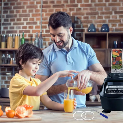 Miniatura 7 de 6 juntas de sellado de licuadora para piezas de repuesto de licuadora Ninja, juntas de goma de 3.2 pulgadas, junta tórica para 6 aletas, accesorios