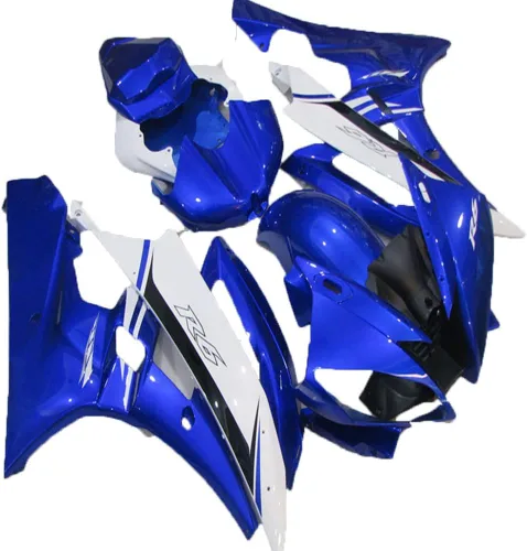 Miniatura 25 de Nardo gris carenado apto para Yamaha 2006 2007 YZF R6 inyección ABS plásticos carrocería kit cuerpo cuerpo cuerpo trabajo 06 07 YZF-R6