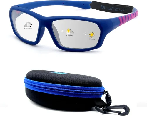 Miniatura 7 de BLUE CUT Sports Protection Goggles, Photochromic Lenses Safety Glasses for Basketball, Pickleball and Outdoor Sports