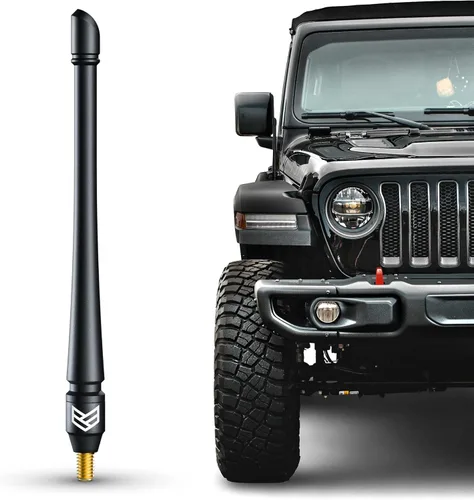 Miniatura 9 de Ronin Factory - Antena corta para Jeep Wrangler Rubicon Gladiator Sahara Sport 4xe JK JL 2007-2023, accesorios Jeep Wrangler, accesorios Jeep
