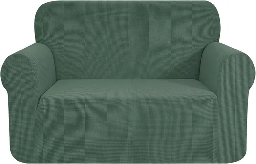 Miniatura 58 de CHUN YI - Funda elástica de 1 pieza para sillón grande, funda protectora suave de Jacquard con elastano, detalle de cuadros y parte inferior