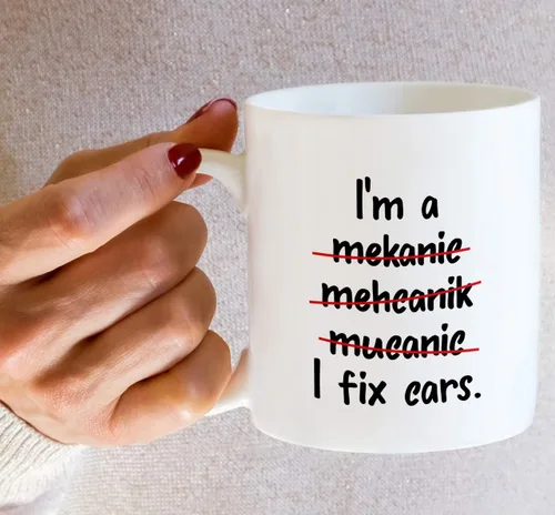 Miniatura 5 de Retreez Taza divertida – I'm A Mechanic I fix Cars Automobile - Tazas de café de cerámica de 11 onzas – Divertido, sarcasmo, sarcástico