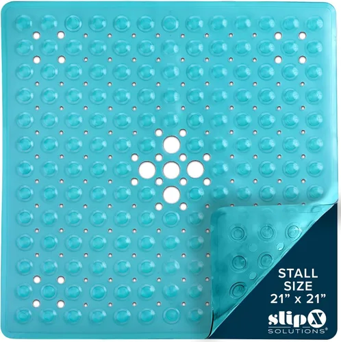 Miniatura 8 de SlipX Solutions - Alfombrilla cuadrada para ducha que proporciona una resistencia fiable a los deslizamientos