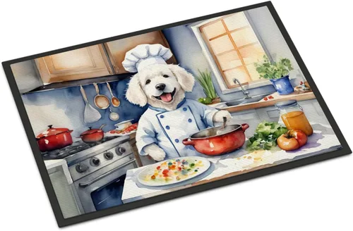 Miniatura 119 de Caroline's Treasures DAC6179MAT Affenpinscher - Tapete para puerta delantera, para interiores y exteriores, para entrada, antideslizante, lavable
