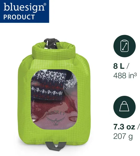 Miniatura 2 de Osprey Saco seco impermeable con ventana Waterfront Azul