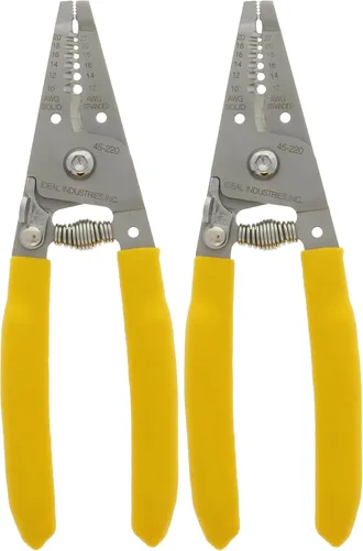 Miniatura 14 de IDEAL Electrical 45-221 Reflex Super T-Stripper pelacables, acero inoxidable, 8-16 AWG sólido, 10-18 AWG trenzado