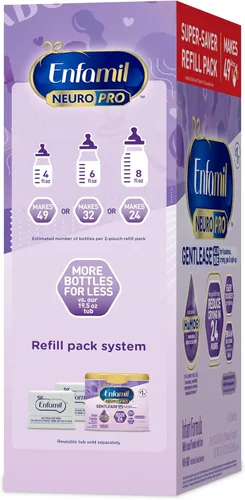 Miniatura 8 de Enfamil NeuroPro Gentlease para aliviar el malestar, el llanto, los gases y el reflujo en 24 horas, proteínas más pequeñas para una fácil digestión