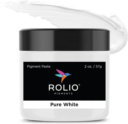Miniatura 8 de Rolio Juego de pasta de pigmentos, 10 colores, juego primario, tarros de 1 oz, pigmentos de color de resina para resina epoxi, polvo de mica, Juego