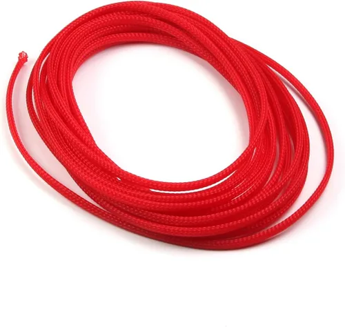 Miniatura 27 de Aicosineg Funda de cable trenzado flexible de PET de 16 pies de ancho de 0.5 pulgadas de ancho, funda de malla de alambre flexible para TV, audio