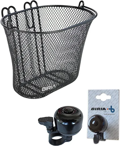 Miniatura 5 de Cesta con ganchos, frontal, extraíble, malla de alambre pequeña, cesta de bicicleta para niños