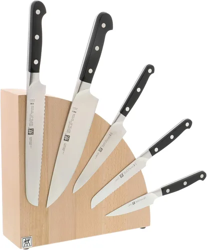 Miniatura 6 de ZWILLING Bloque de cuchillos italiano, 10" x 10" x 16", madera de haya natural