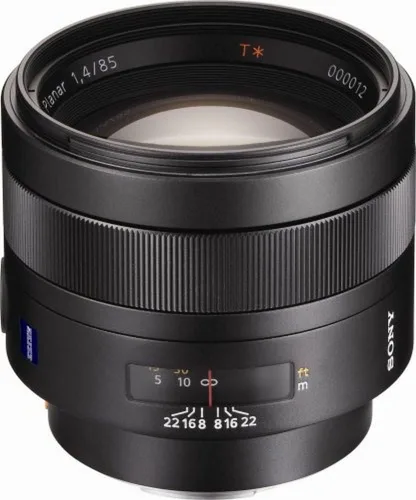 Miniatura 4 de Sony SAL-85F14Z 3.346 in f1.4 Carl Zeiss Planar T Coated Teleobjetivo para cámara SLR digital Sony Alpha