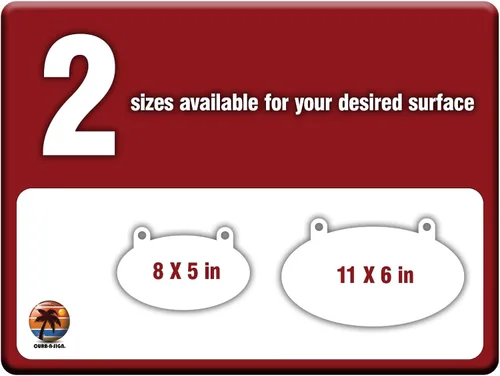 Miniatura 4 de Curb N Sign Placas de Números Colgantes para Buzón - Hechas de Material Compuesto de Aluminio - Súper Reflectantes, Opciones de Doble Cara Números