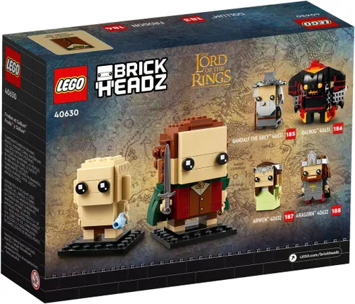 Miniatura 3 de LEGO BrickHeadz Frodo y Gollum (40630) El Señor de los Anillos