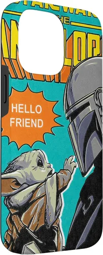 Miniatura 3 de Funda para iPhone 14 Pro Max Star Wars The Mandalorian Mando y el Niño