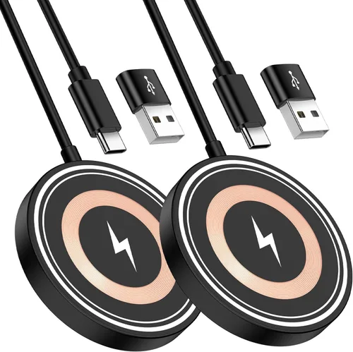 Cargador inalámbrico magnético, almohadilla de carga inalámbrica rápida de 15 W, cargador Magsafe para Samsung Galaxy S26/S25/S24 Ultra Z Flip7