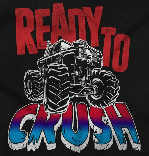 Miniatura 2 de Brisco Brands Cool Ready To Crush Monster Truck Baby Body Jumper Boys