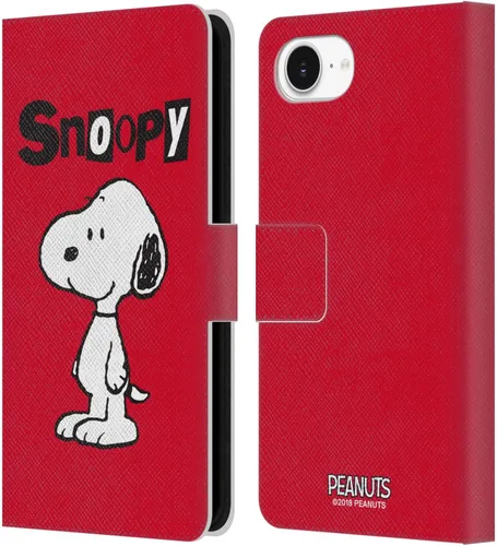 Miniatura 183 de Head Case Designs Funda de piel con licencia oficial de Peanuts Snoopy Characters compatible con Apple iPhone 7/8/SE 2020 y 2022