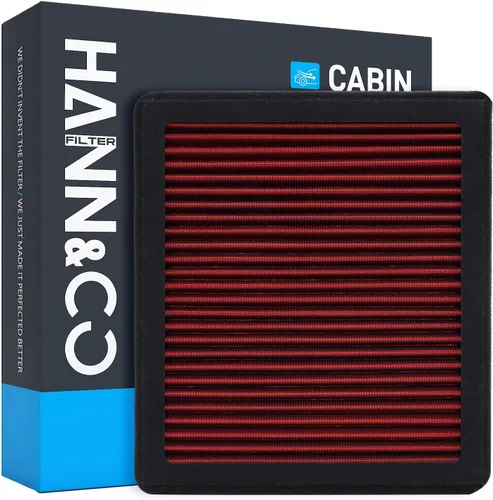Miniatura 12 de HANN&CO Filtro de aire de cabina lavable y reutilizable de alto flujo, vida útil de más de 15 años, adecuado para Toyota; Lexus; Subaru; Land Rover