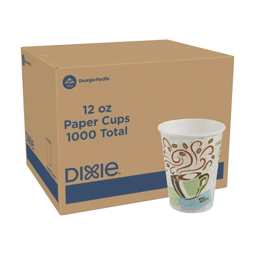 Miniatura 11 de Dixie PerfecTouch - Taza de café caliente de papel aislante de 16 onzas por GP PRO (Georgia-Pacific), Coffee Haze, 5356DX, 500