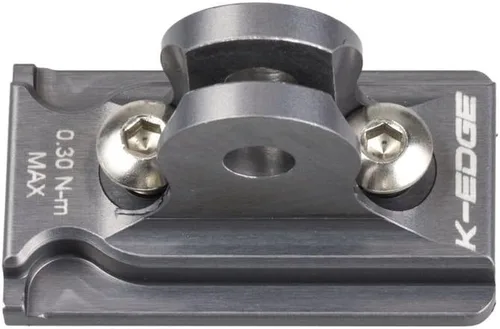 Miniatura 2 de K-Edge Niterider Light Adapter Gunmetal, talla única accesorios de ciclismo-electrónica