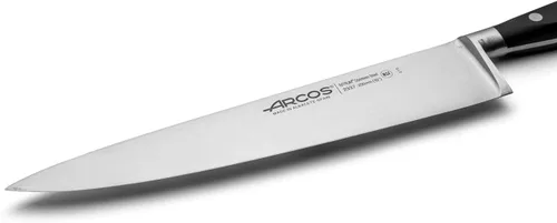 Miniatura 3 de Arcos Cuchillo de chef forjado de acero inoxidable de 10 pulgadas. Cuchillo de cocina profesional afilado para cortar carne. Mango ergonómico