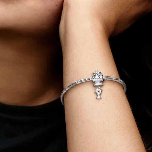 Miniatura 7 de Ouroyea Charm 925 Sterling Silver Pendant,Girl Jewelry Beads Gifts for Women Bracelet&Necklace