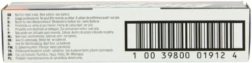 Miniatura 2 de Energizer (R) Pilas industriales alcalinas de 9 voltios (paquete de 3 (12 baterías cada una))