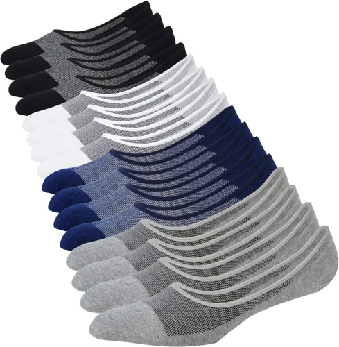 Miniatura 2 de Jormatt - Calcetines de algodón de corte bajo para hombre, con agarres antideslizantes, para hombre