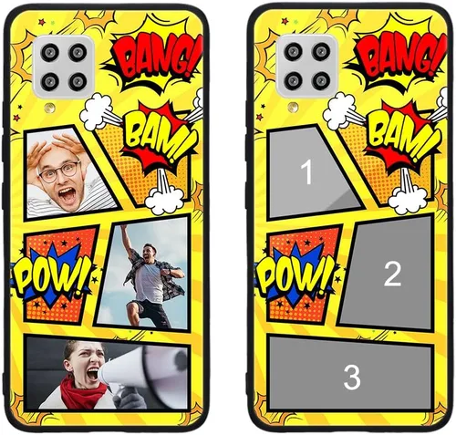Miniatura 507 de Funda de teléfono personalizada para Samsung Galaxy S22+ / S22 Plus 5G, funda de TPU suave de vidrio templado antiarañazos personalizada con foto